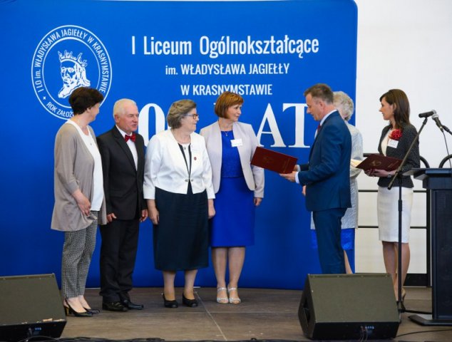 Część oficjalna uroczystości jubileuszowych